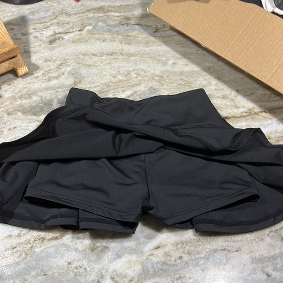 Rebel Athletic black flouncy skirt, like new. AS - Picture 6 of 6